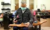 طرح جالب کفش برای دوران کرونا!