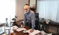 کامپیوتر آی‌مک اپل، روی میز مدیر مسئول کیهان