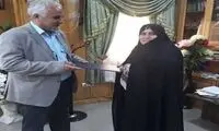 تجلیل فرماندار از همسرش به خاطر ترویج حجاب