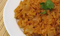 استانبولی پلو با سالاد شیرازی