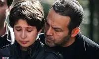 عکس: گریه فرزند عسل بدیعی و عرب‌ نیا...