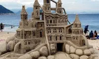تصاویری از قلعه های شنی زیبا و هنرمندانه