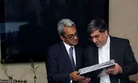 عکس: هدیه جنتی به وزیر فرهنگ پرتغال