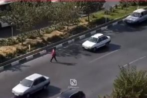 اشتباه فاحش راننده در اتوبان مشهد