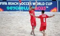 مسیر ایران تا فینال جام جهانی فوتبال ساحلی هموار شد