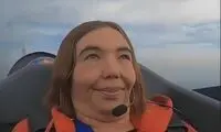 تغییر چهره خلبان زن در شتاب مثبت 9G 