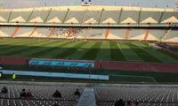 استقبال کم هواداران پرسپولیس از بازی با پیکان