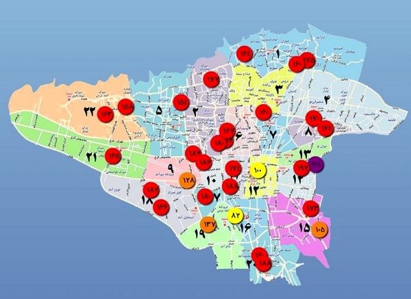 اوضاع آلودگی هوای تهران بحرانی شد