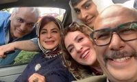 سلفی مهران مدیری در پشت صحنه «دراکولا»