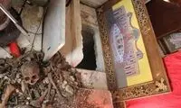 عکس: نبش قبر کشیش مسیحی در سوریه