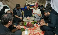 حضور آذری جهرمی در موکب حبیب ابن مظاهر