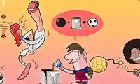 کاریکاتور: مسی و رونالدو در ال کلاسیکو