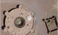 کاروانسرایی که شبیه بشقاب پرنده است!