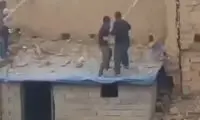 اشتباه عجیب دو مرد در تخریب یک سازه قدیمی
