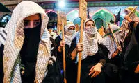 عکس: عزاداری زنان آستانه اشرفیه