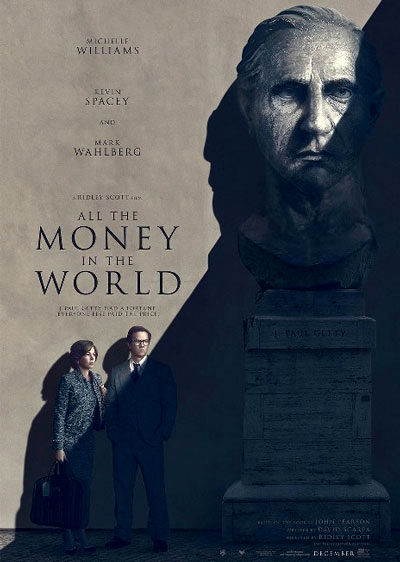 پوستر «تمام پول های جهان» ساخته اسکات