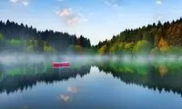 فضای آرام دریاچه در عکس روز نشنال جئوگرافیک