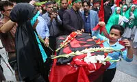 عکس: اهتزاز پرچم حرم حضرت زینب (س)
