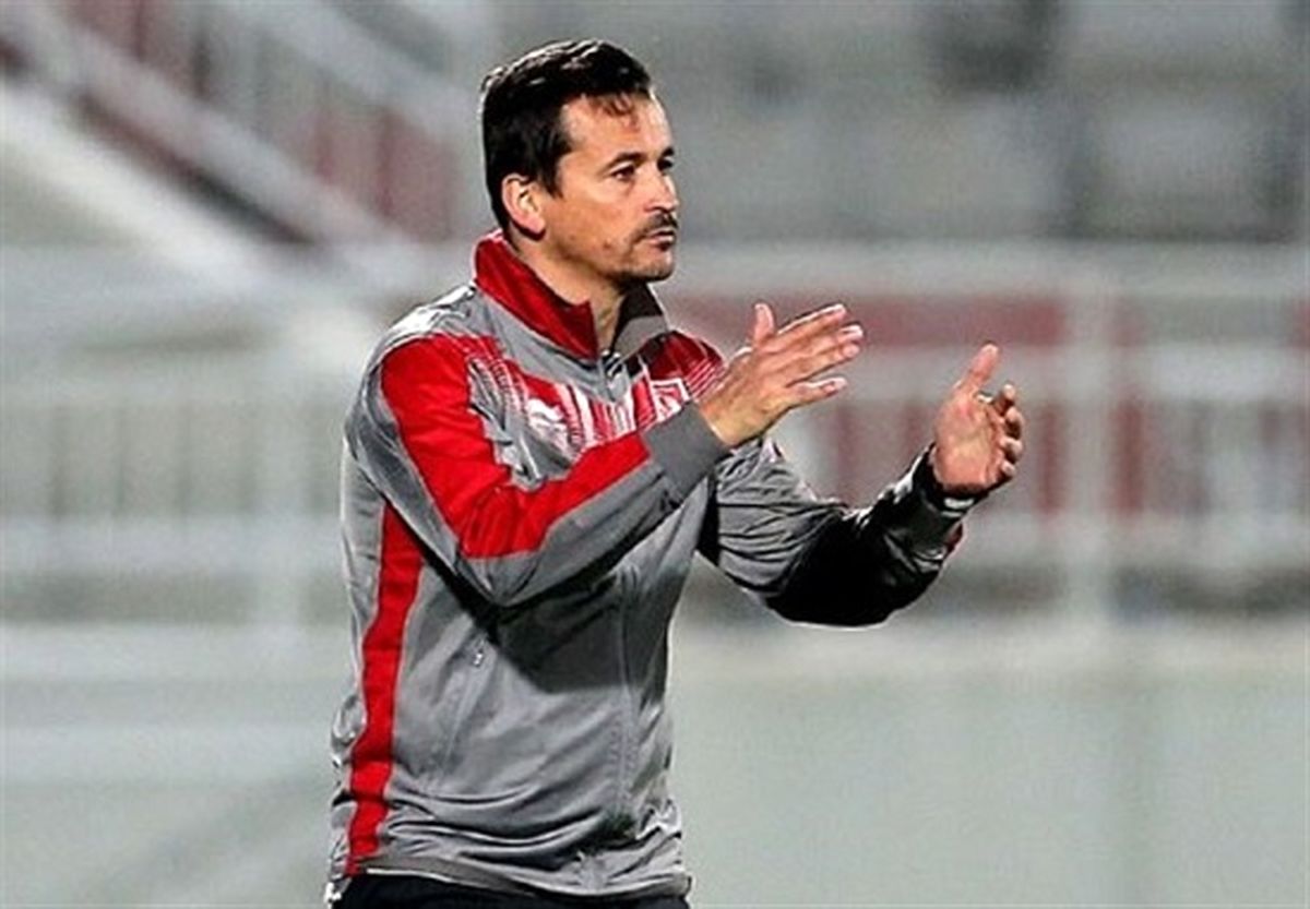 عکس روی فاریا سرمربی پرسپولیس