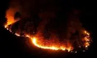 سفیدکوه همچنان می‌سوزد