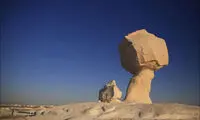 بیابان سفید در مصر +عکس