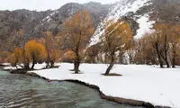 طبیعت زیبای زمستان در ارومیه