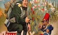 پوستر جنجالی روسیه از جنگ جهانی اول