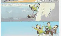 کارتون: لذت کوهنوردی!