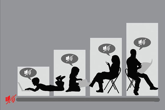 زمان گفت‌وگو بین اعضای خانواده ایرانی، زیر ۳۰ دقیقه