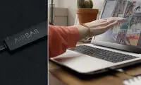 با گجت Airbar صفحه لپتاپ خود را لمسی کنید