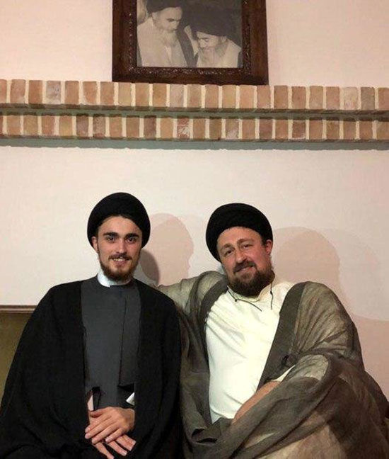یادگار امام و پسرش بعد از معمم شدن