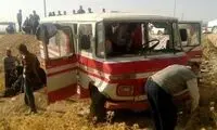 حادثه تلخ برای مینی‌بوس دانش‌آموزان در کوهدشت