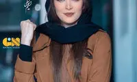 رد‌ِ بهنوش در مراسم رونمایی از فیلم ردِ خون