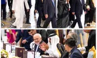 ظریف در ضیافت شام امیر قطر