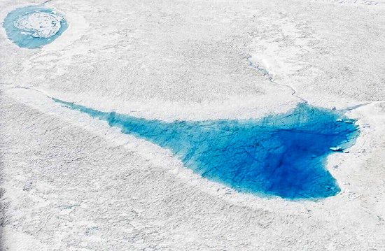 ذوب شدن یخ‌ها در عکس روز نشنال جئوگرافیک