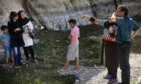 دریاچه طاق‌ بستان ناپدید شد! +عکس