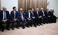 ظریف در دیدار نخست‌وزیر ارمنستان با رهبری