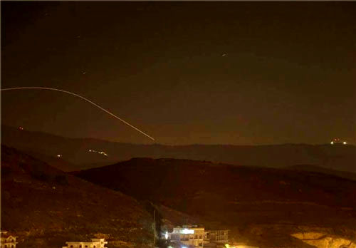 حملات موشکی و متقابل سوریه و اسرائیل
