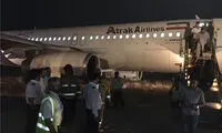 یک هواپیما، فرودگاه مهرآباد را مختل کرد