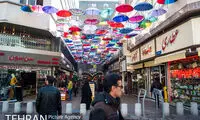 «کوچه چتری» دیدنی در میدان انقلاب