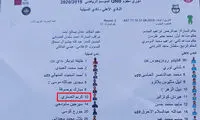 انصاری‌فرد در ترکیب السیلیه مقابل الاهلی