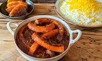 طرز تهیه خورش کدو حلوایی با مرغ و رب انار با طعمی ملس و دلپذیر