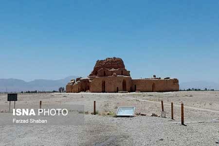 محوطه‌ی «کاخ ساسانی» ساماندهی می‌شود