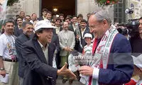 خداداد در جشن پیروزی ایران برابر آمریکا