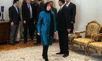 عکس: دیدار اشتون با حسن روحانی