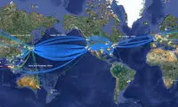 ایران به دنبال انتقال اینترنت از شرق به غرب