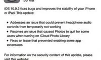 به‌روزرسانی iOS 10.0.2 منتشر شد