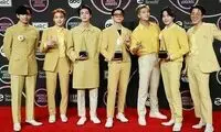 گروه BTS، برنده جایزه هنرمند سال شد