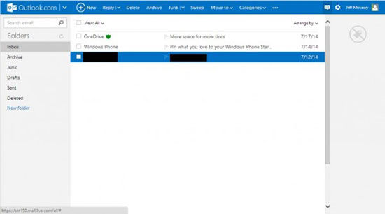 برقراری تماس با اسکایپ از طریق Outlook.com