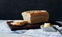 نان سفید خانگی با عطر مخصوص اش!
